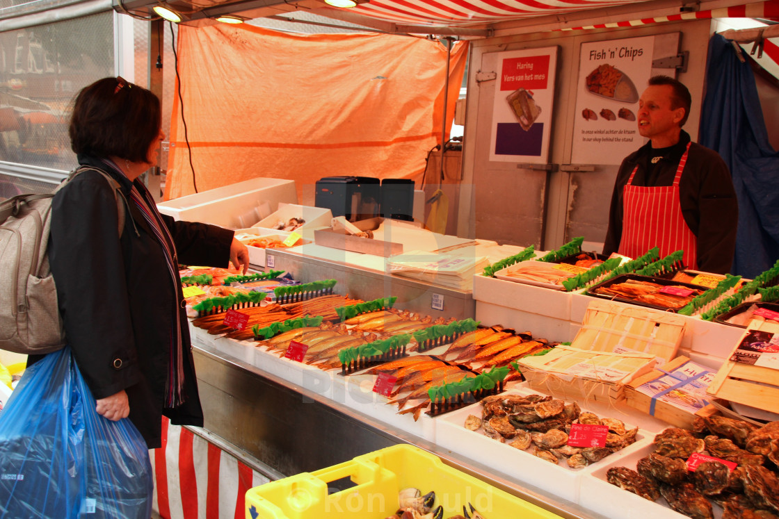 "Budapest Fish Market" stock image