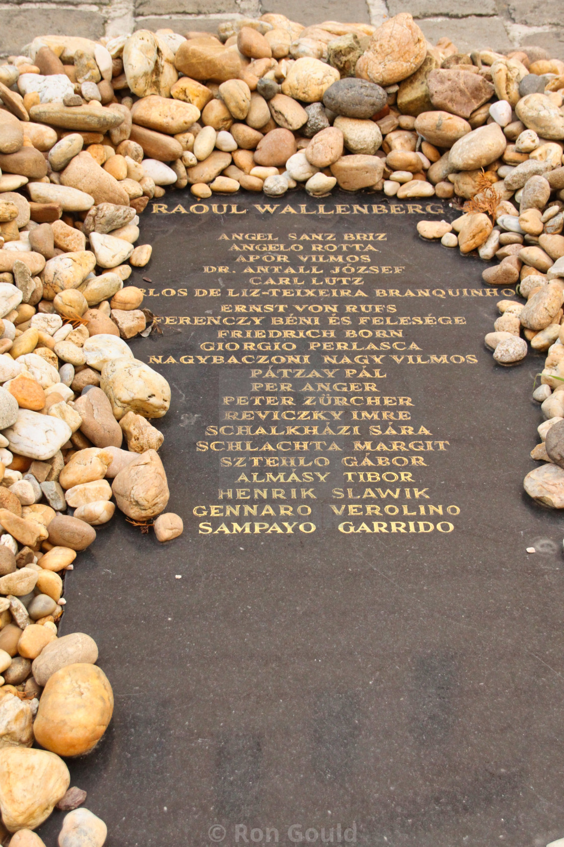 "Raoul Wallenberg memorial" stock image