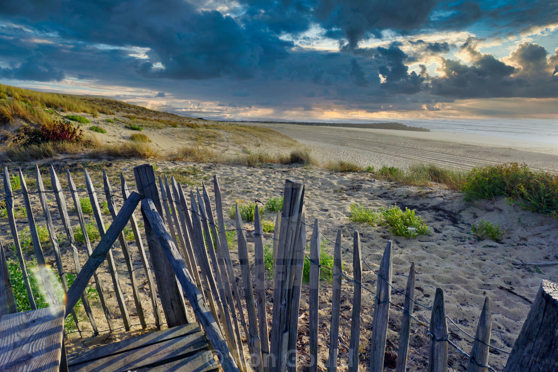 "Contis, France" stock image