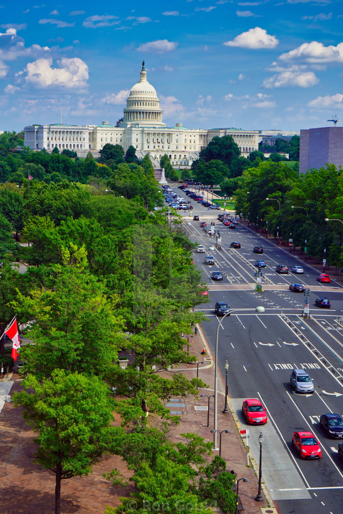 "Capital Building, Washington DC" stock image