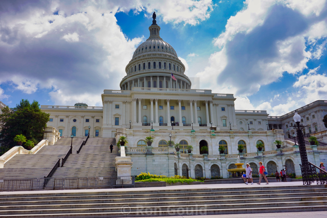 "Capital Building, WashingtonDC" stock image