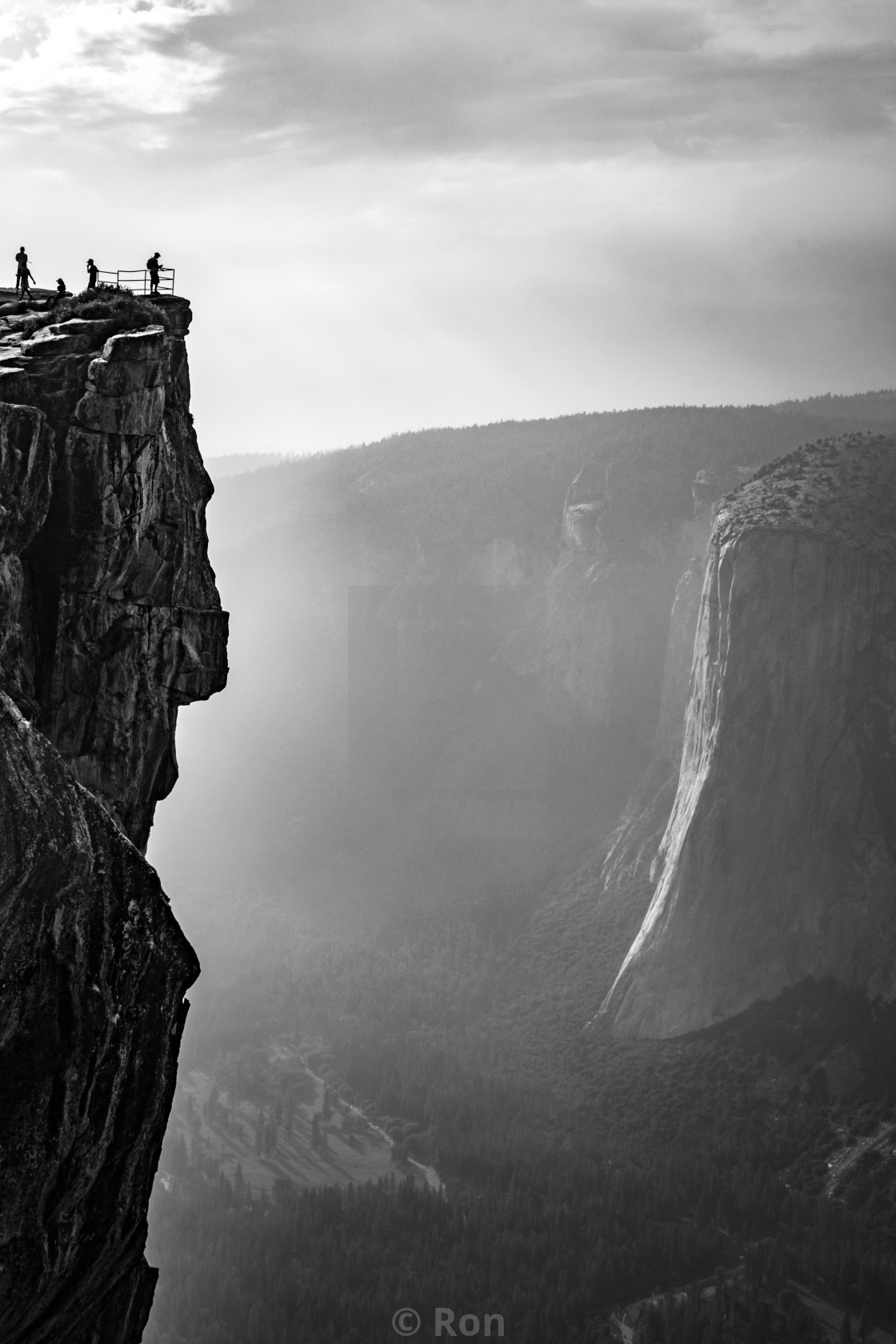 "Taft Point" stock image