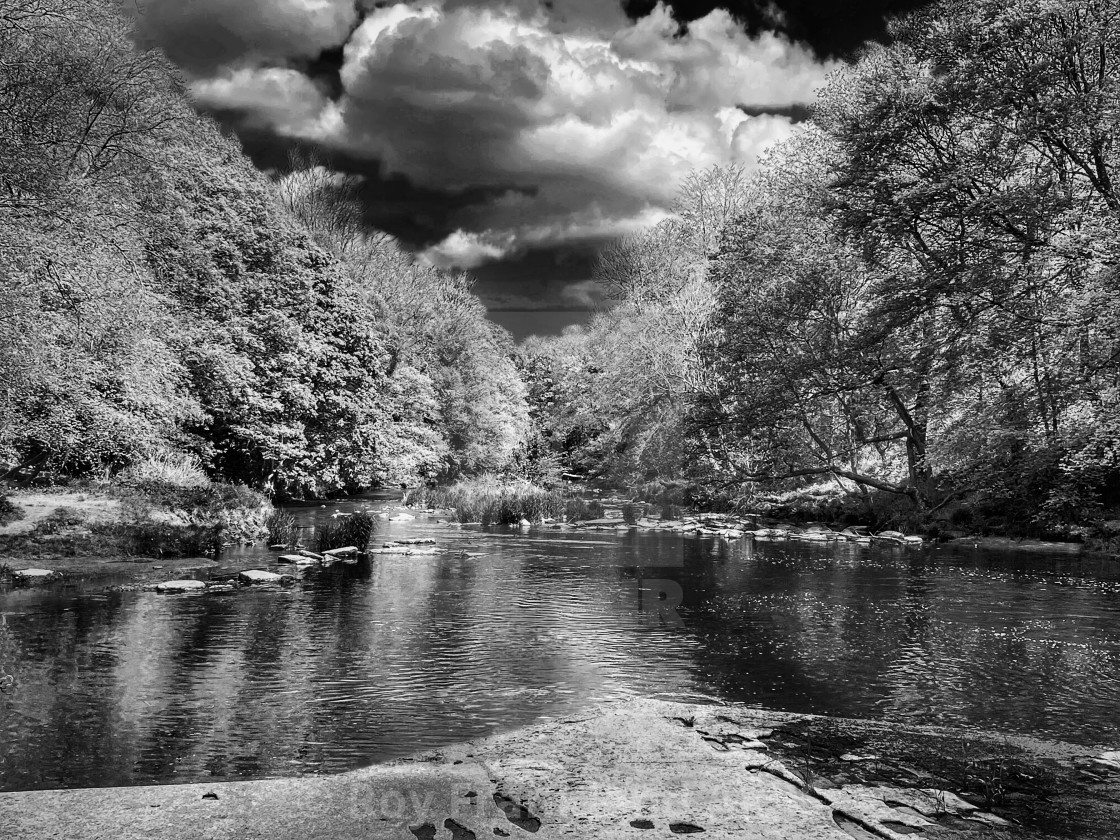 "River Derwent" stock image