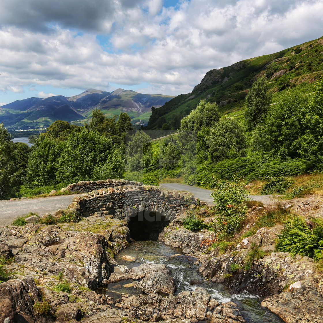 "Ashness bridge" stock image