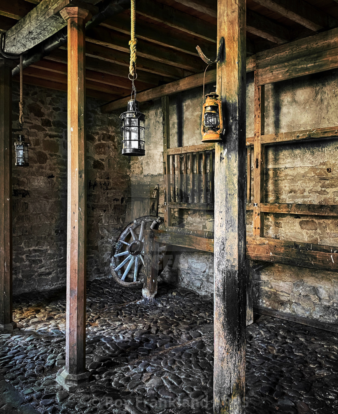 "Old stables" stock image