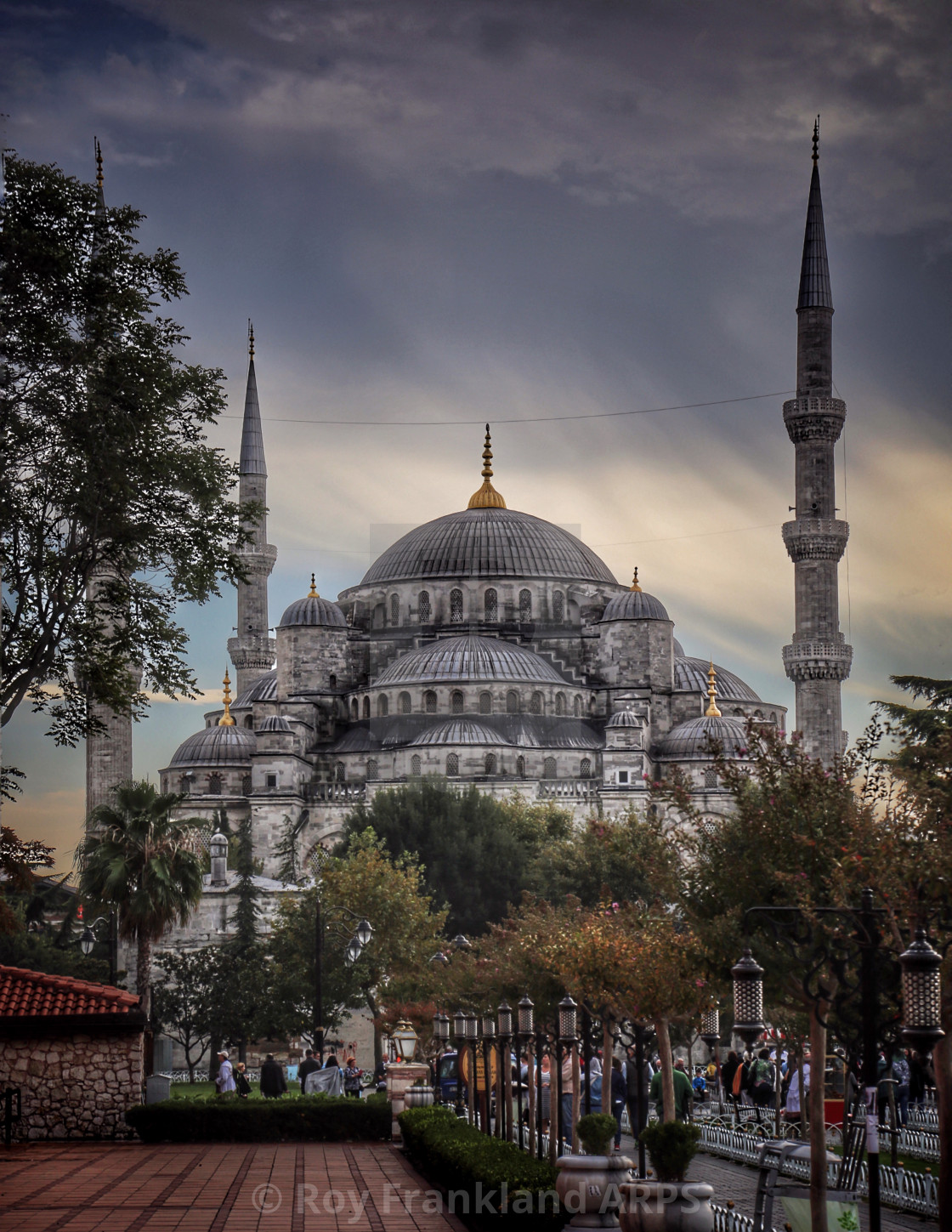 "The Blue Mosque" stock image