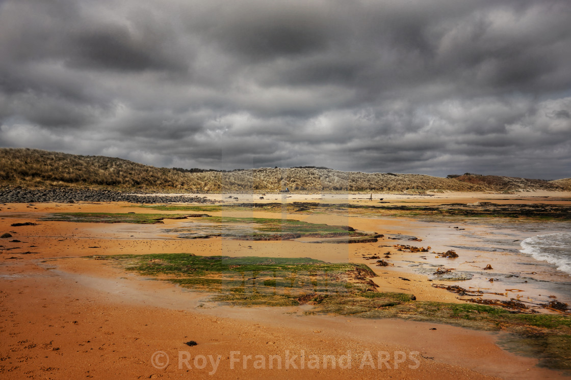 "Embleton beach" stock image