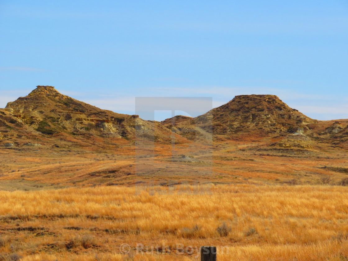 "Badlands" stock image