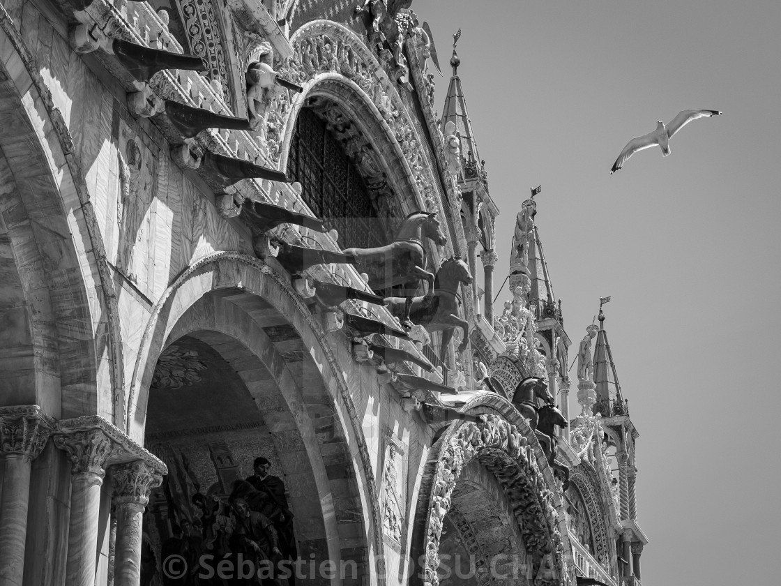 "Basilica di San Marco" stock image