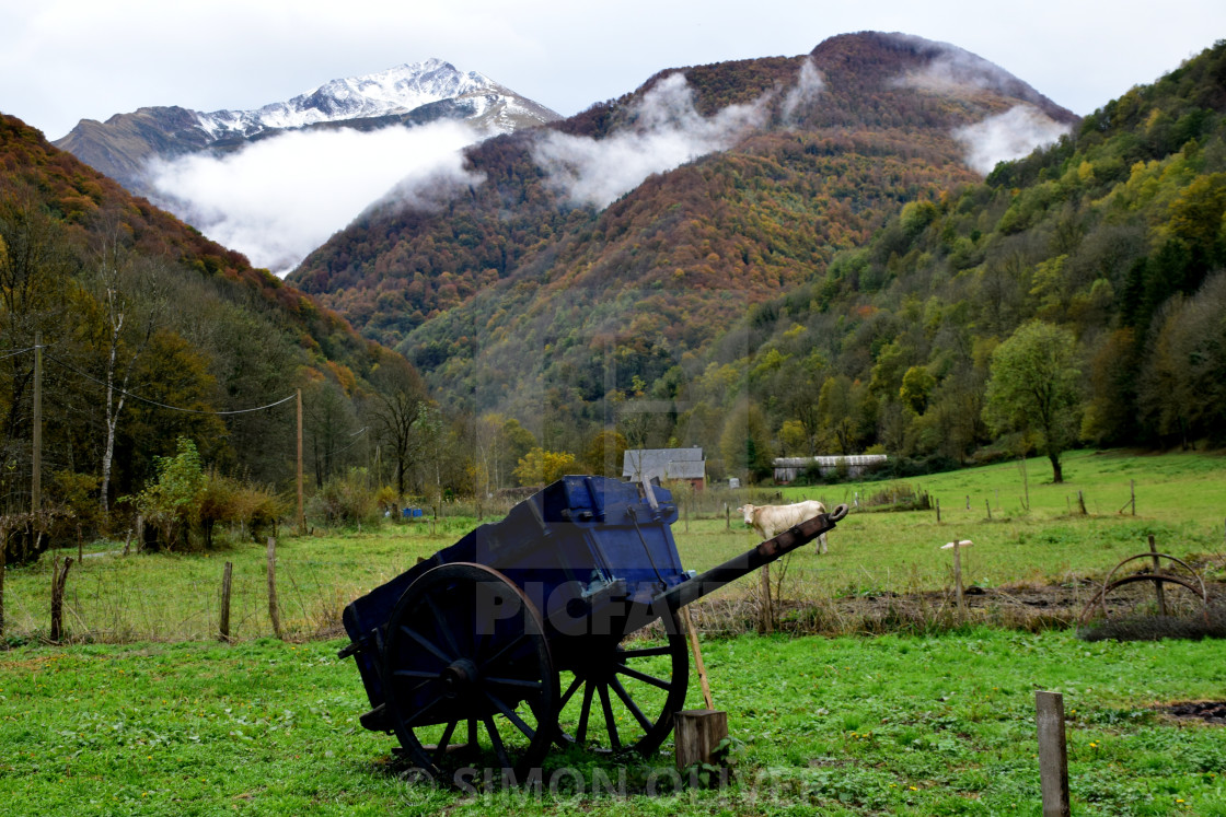 "Pic de Har, Biros Valley" stock image