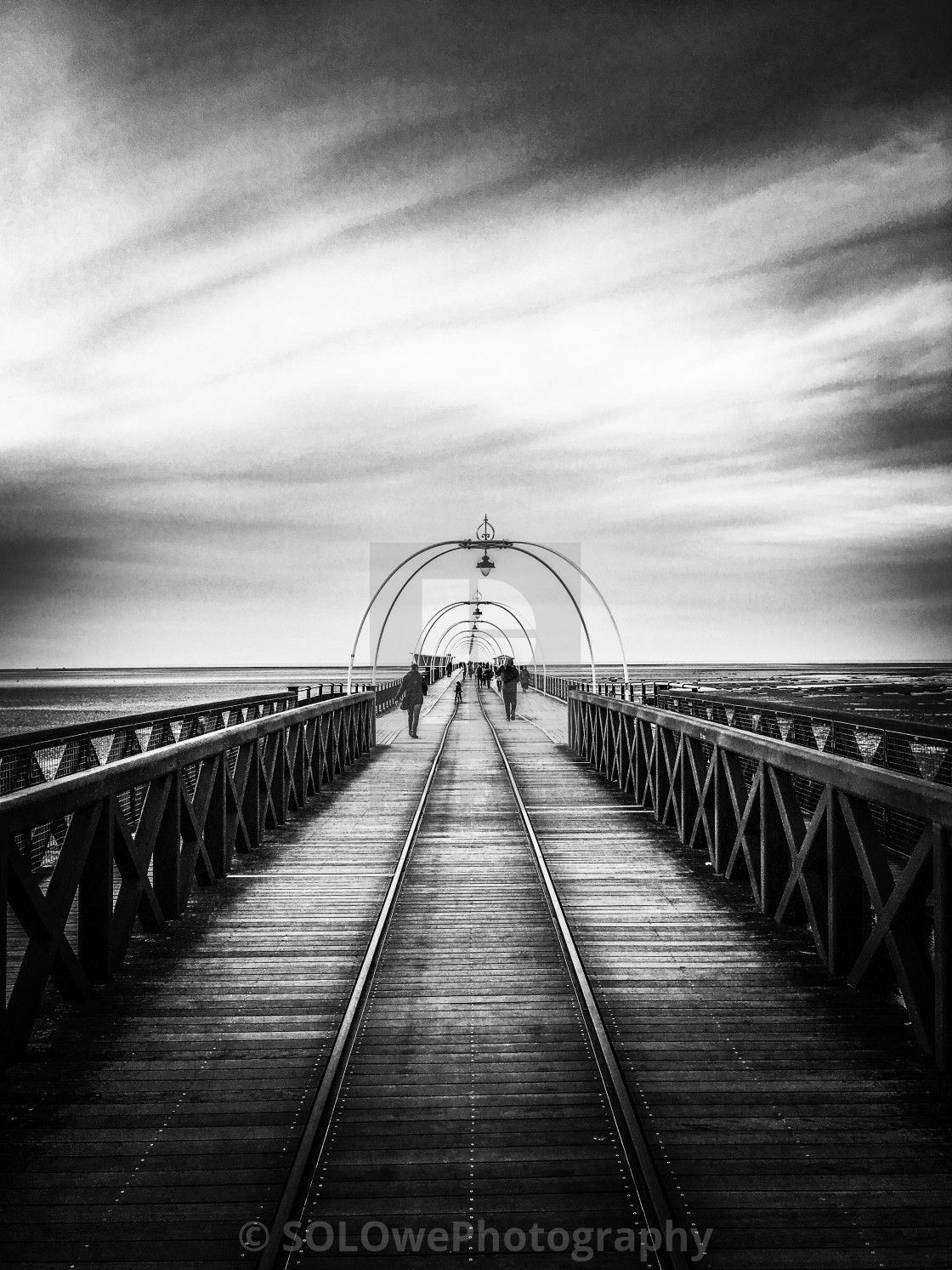 "Southport Pier" stock image