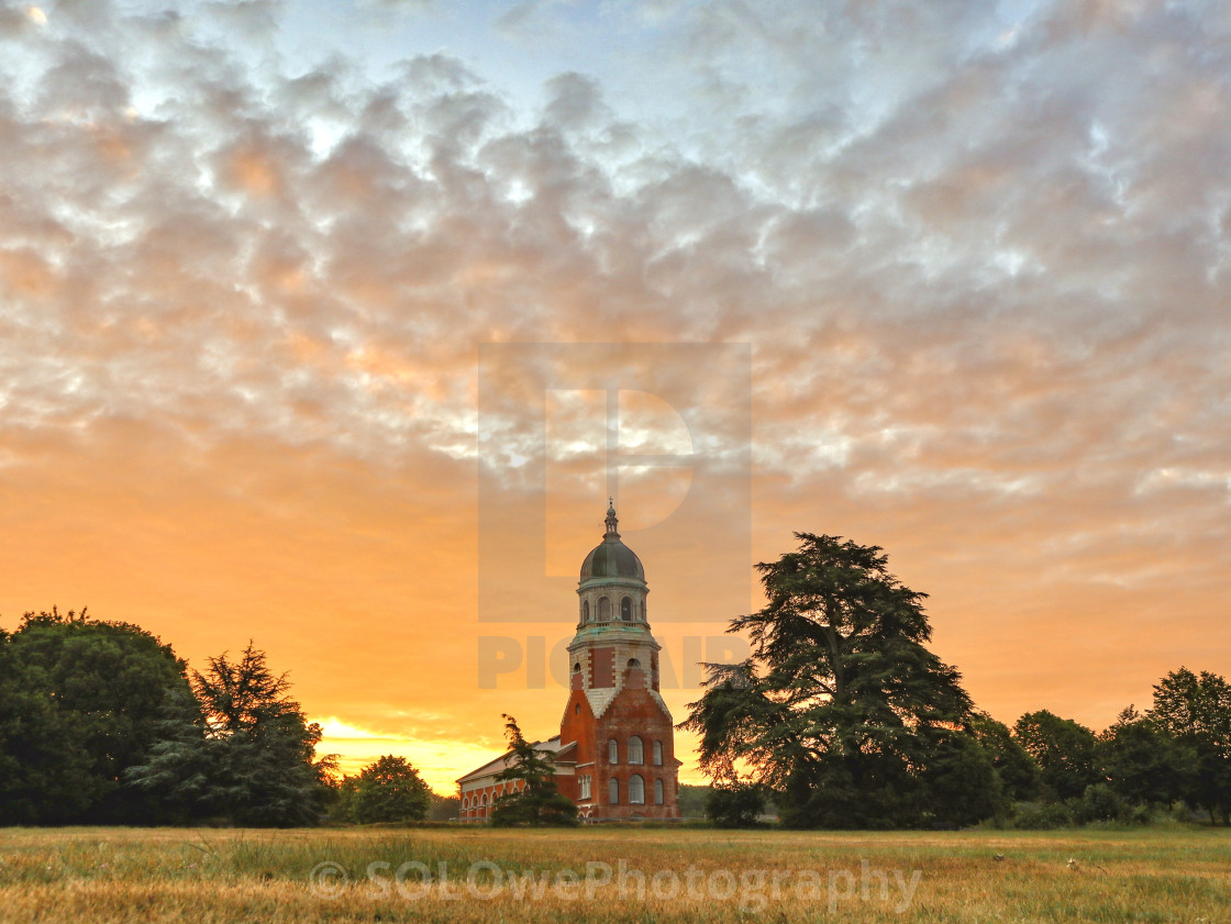 "Netley Sunrise" stock image