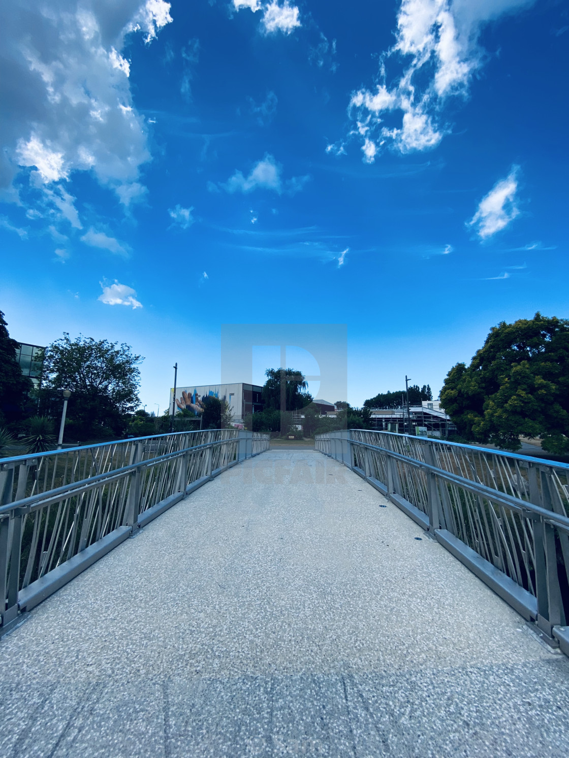 "Big Blue Sky" by Sam - $14.95 "Big Blue Sky" stock image