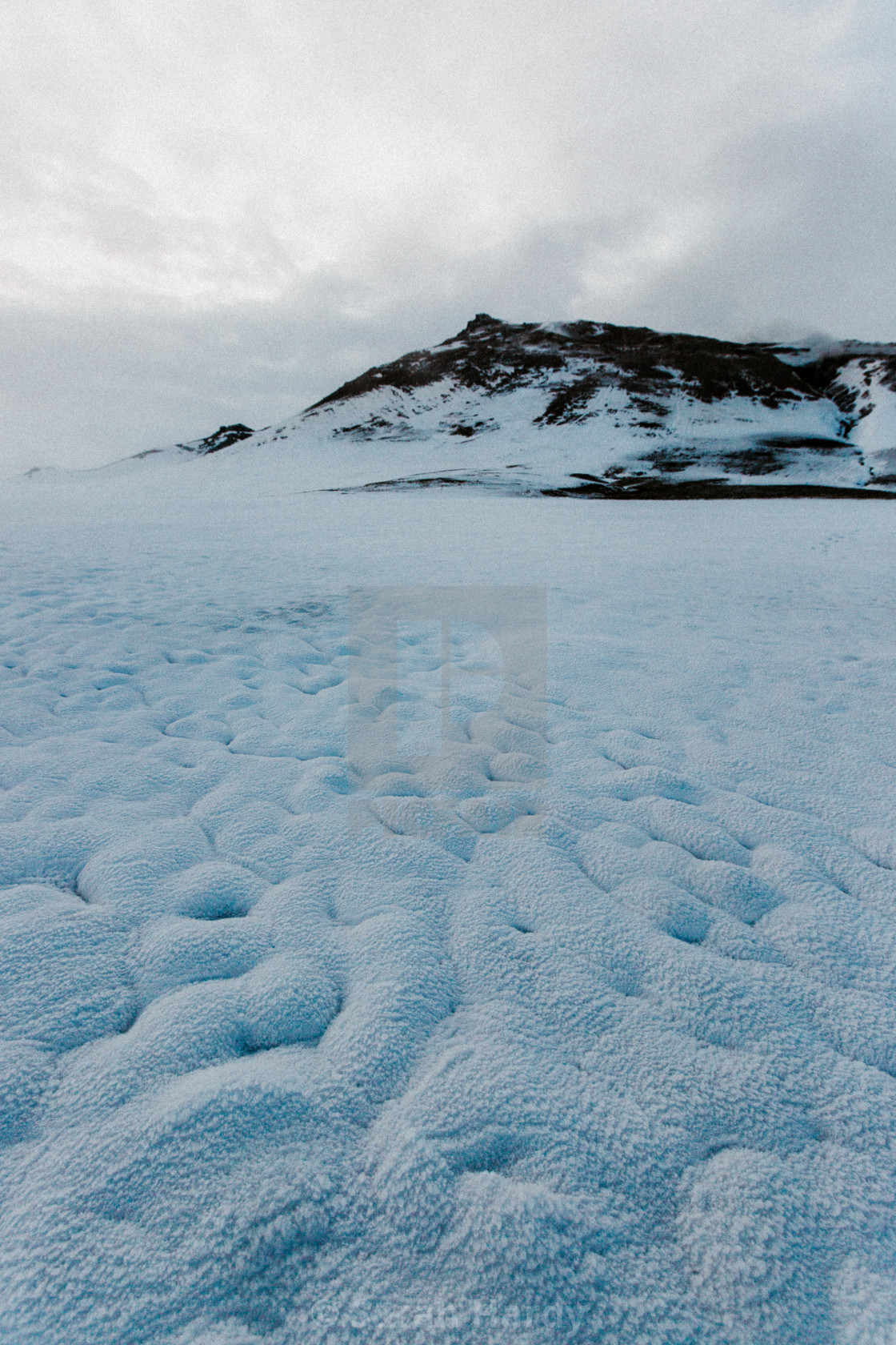 "Untouched Snow" stock image