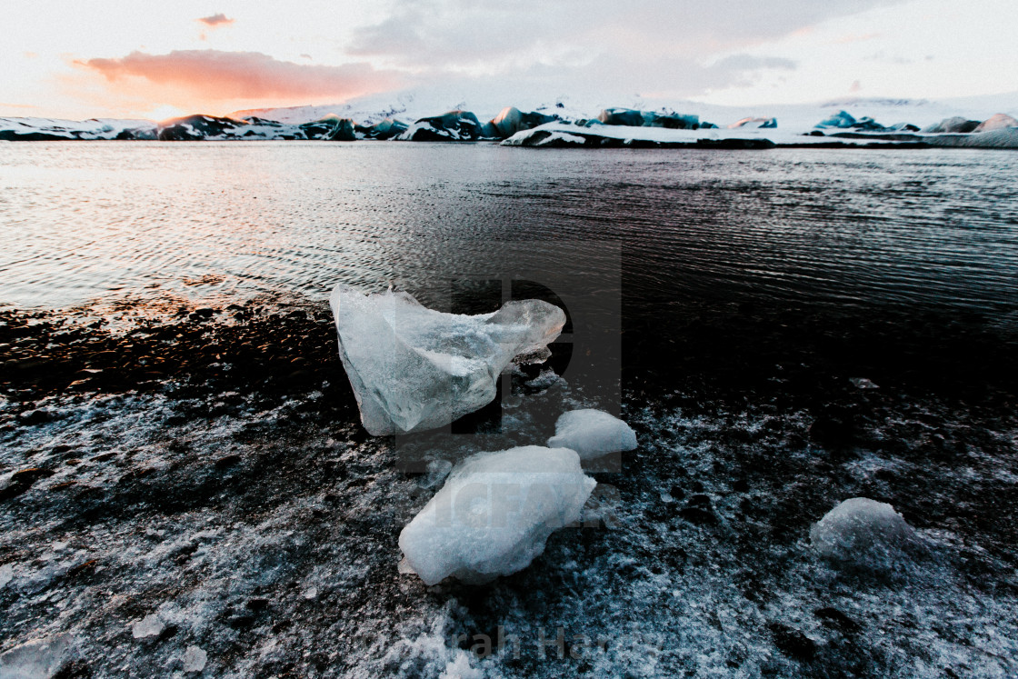 "Glacier Debris" stock image