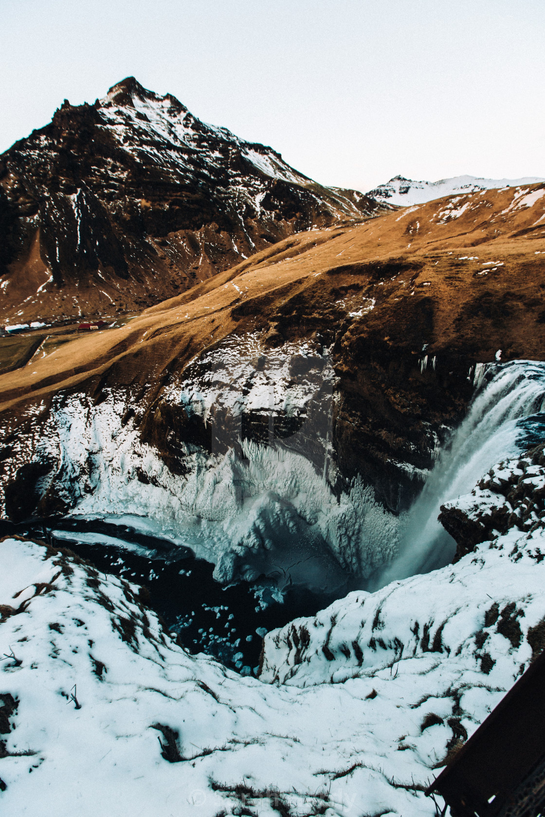 "Skogafoss 2" stock image