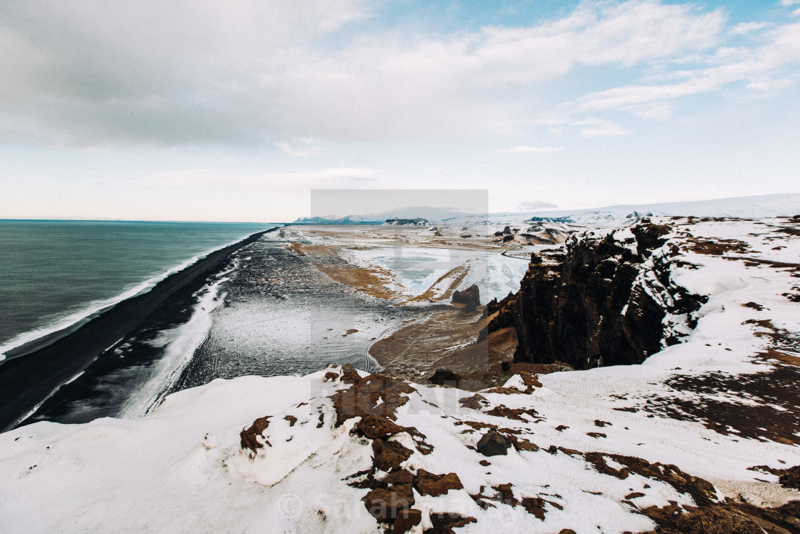 "Iceland Coast" stock image