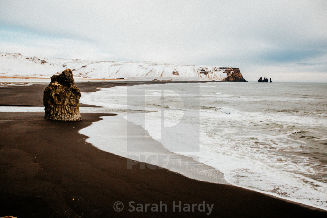 "Iceland Beach" stock image