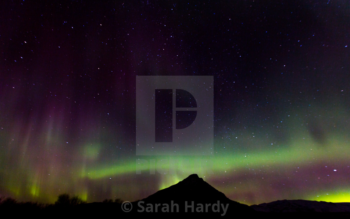 "Northern Lights 2" stock image