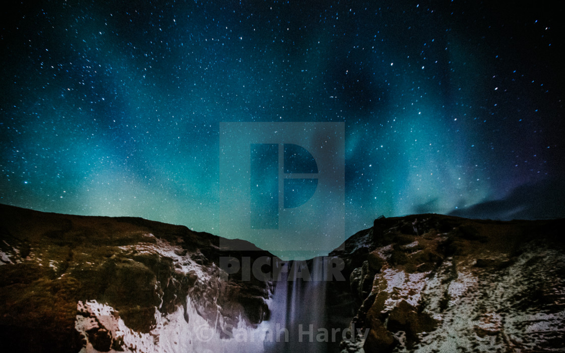 "Skogafoss Show 2" stock image