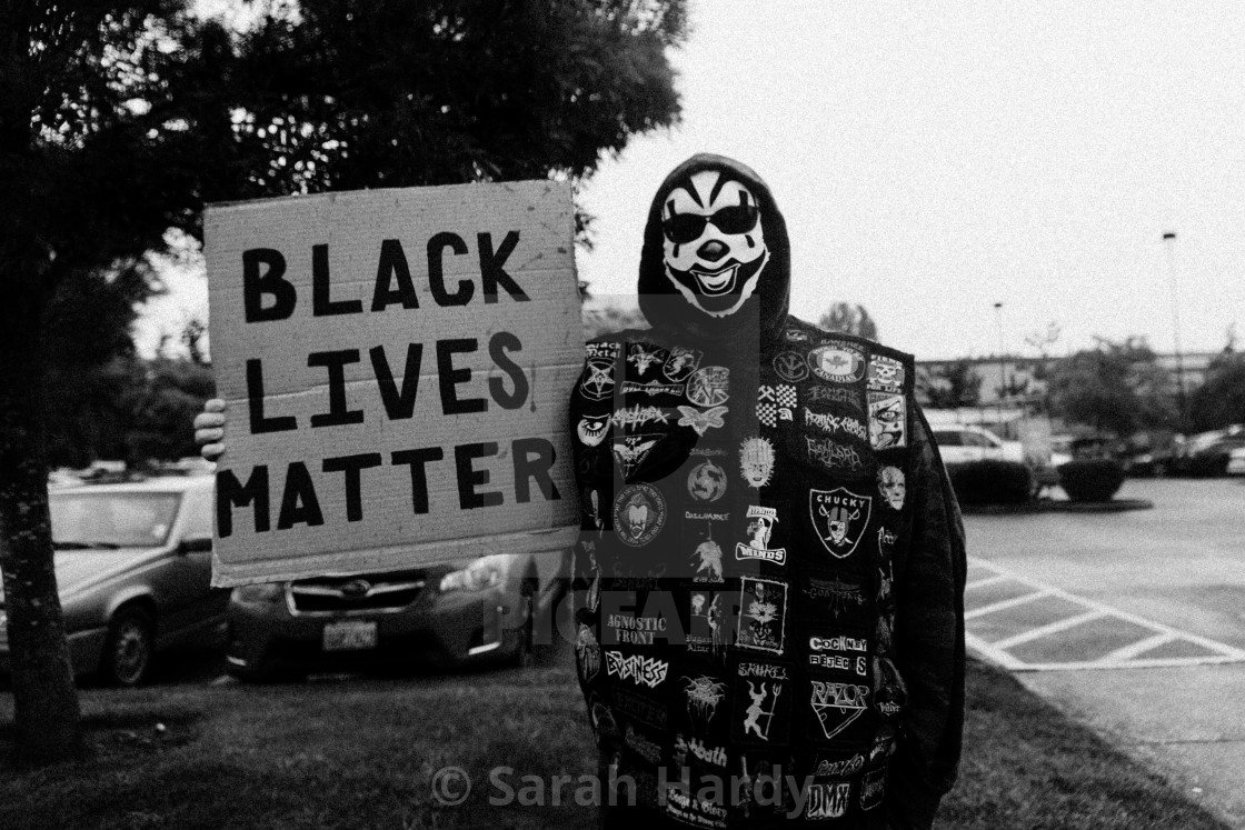 "Black Lives Matter" stock image