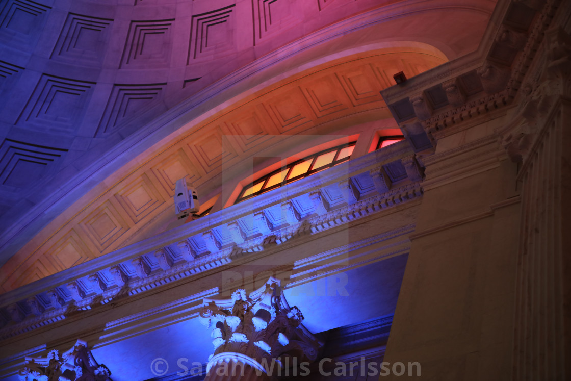 "Pride-lit Ceiling" stock image