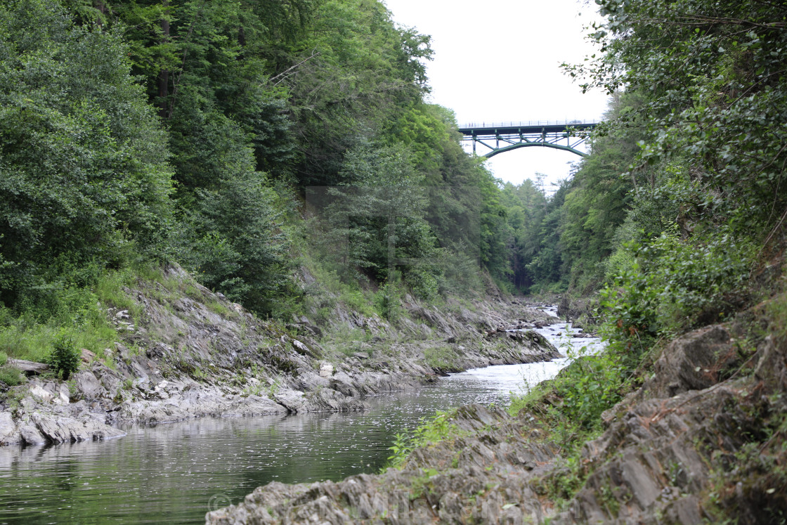 "Quechee Gorge" stock image