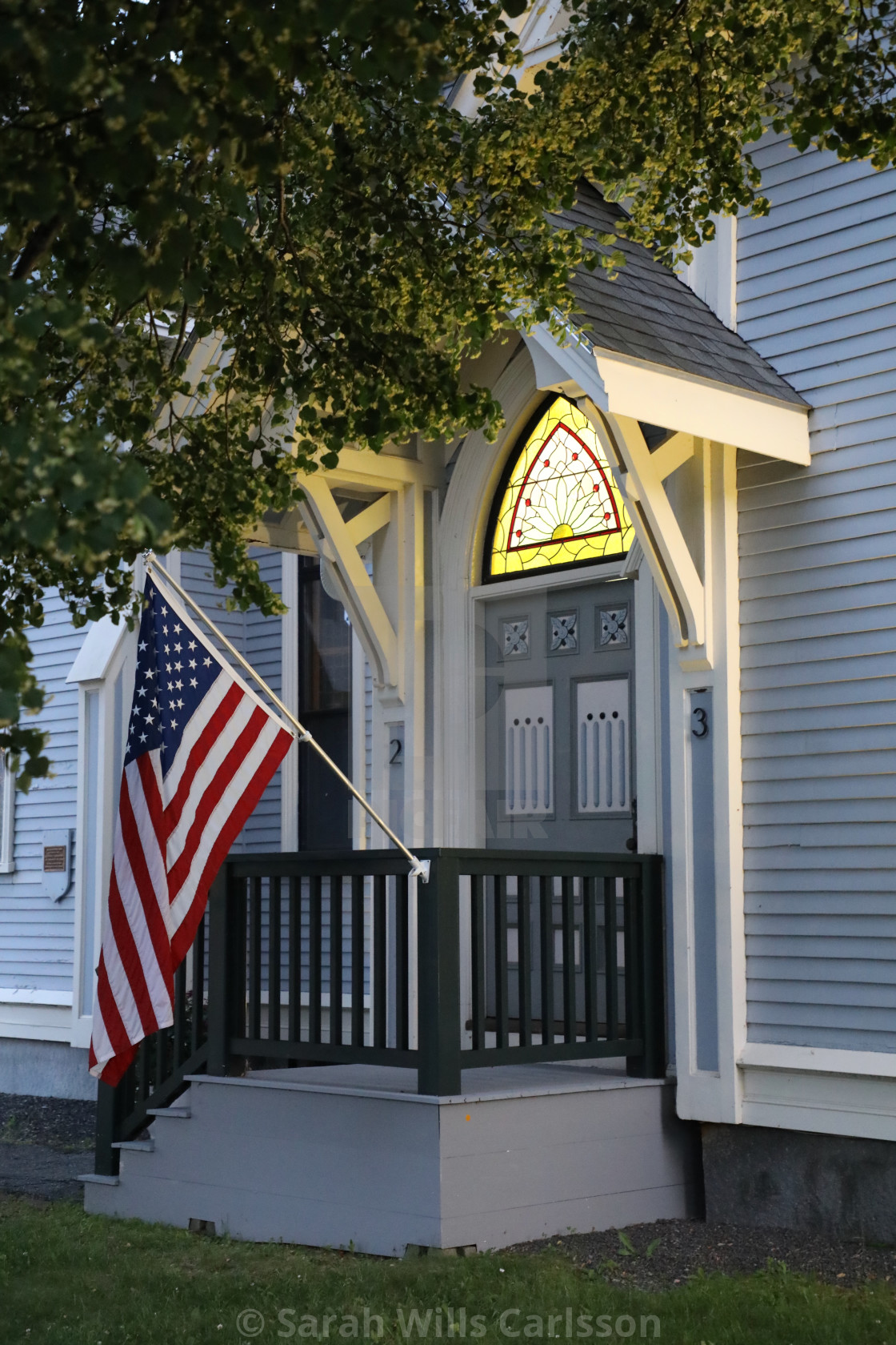 "God and Country" stock image