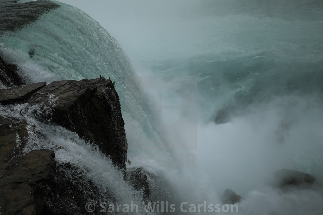 "Niagara Close-up" stock image