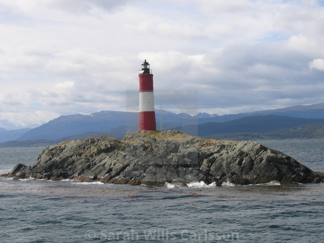 "The Light at the End of the World" stock image