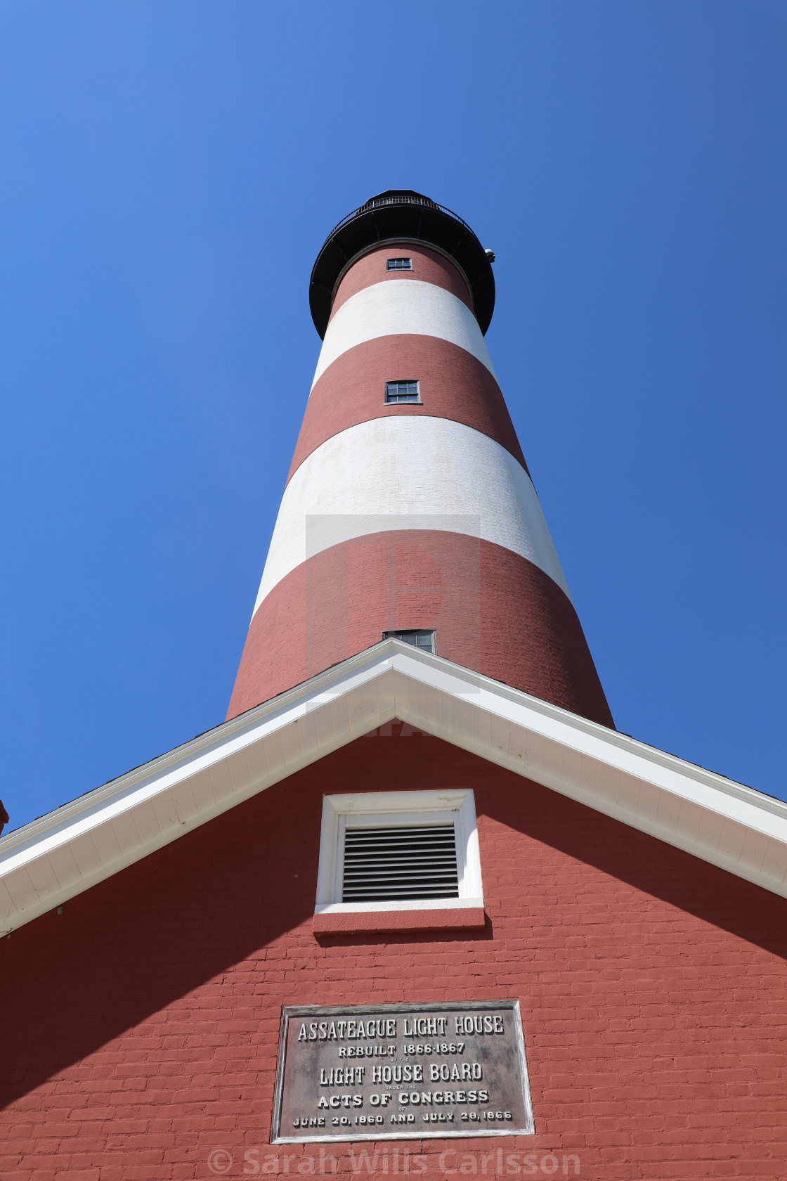 "Assateague Light" stock image