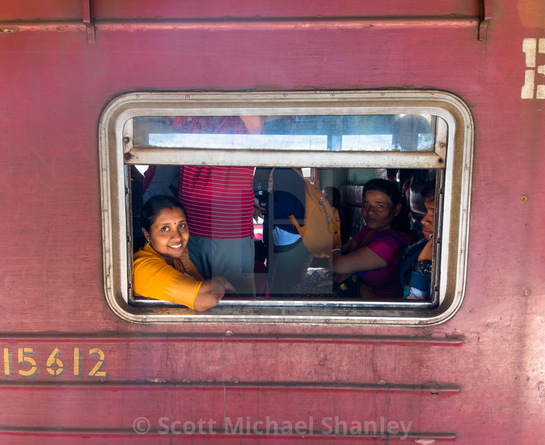 "Train Leaving Station, Kandy, Sri Lanka" by Scott Michael Shanley - £12.40 "Train Leaving Station, Kandy, Sri Lanka" stock image