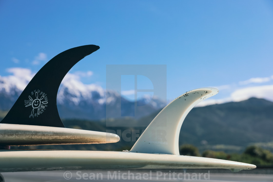 "Surf road trips." by Sean Michael Pritchard - £14.99 "Surf road trips." stock image