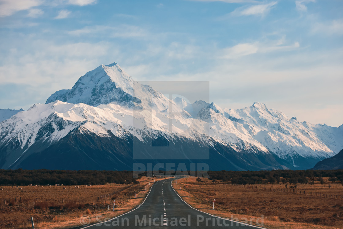 "End of the Road." by Sean Michael Pritchard - £14.99 "End of the Road." stock image