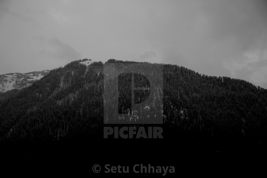 "Beautiful mountain in Manali" by Setu Chhaya - $9.27 "Beautiful mountain in Manali" stock image