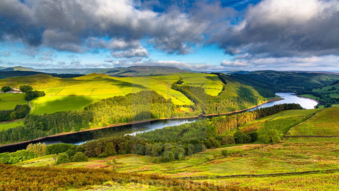 "Ladybower Reservoir" stock image