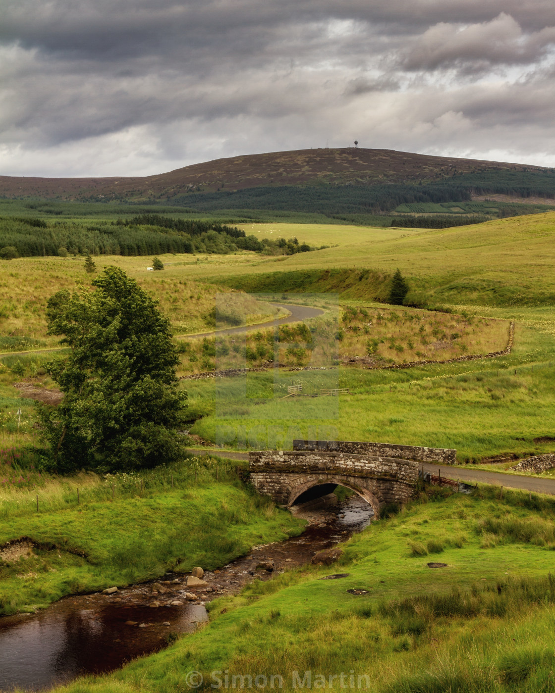 "The Bridge" stock image