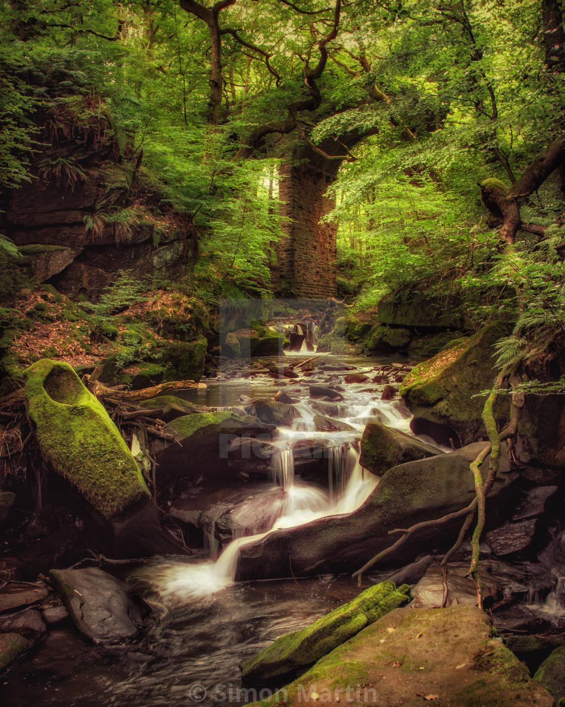 "The Fairies Chapel" stock image