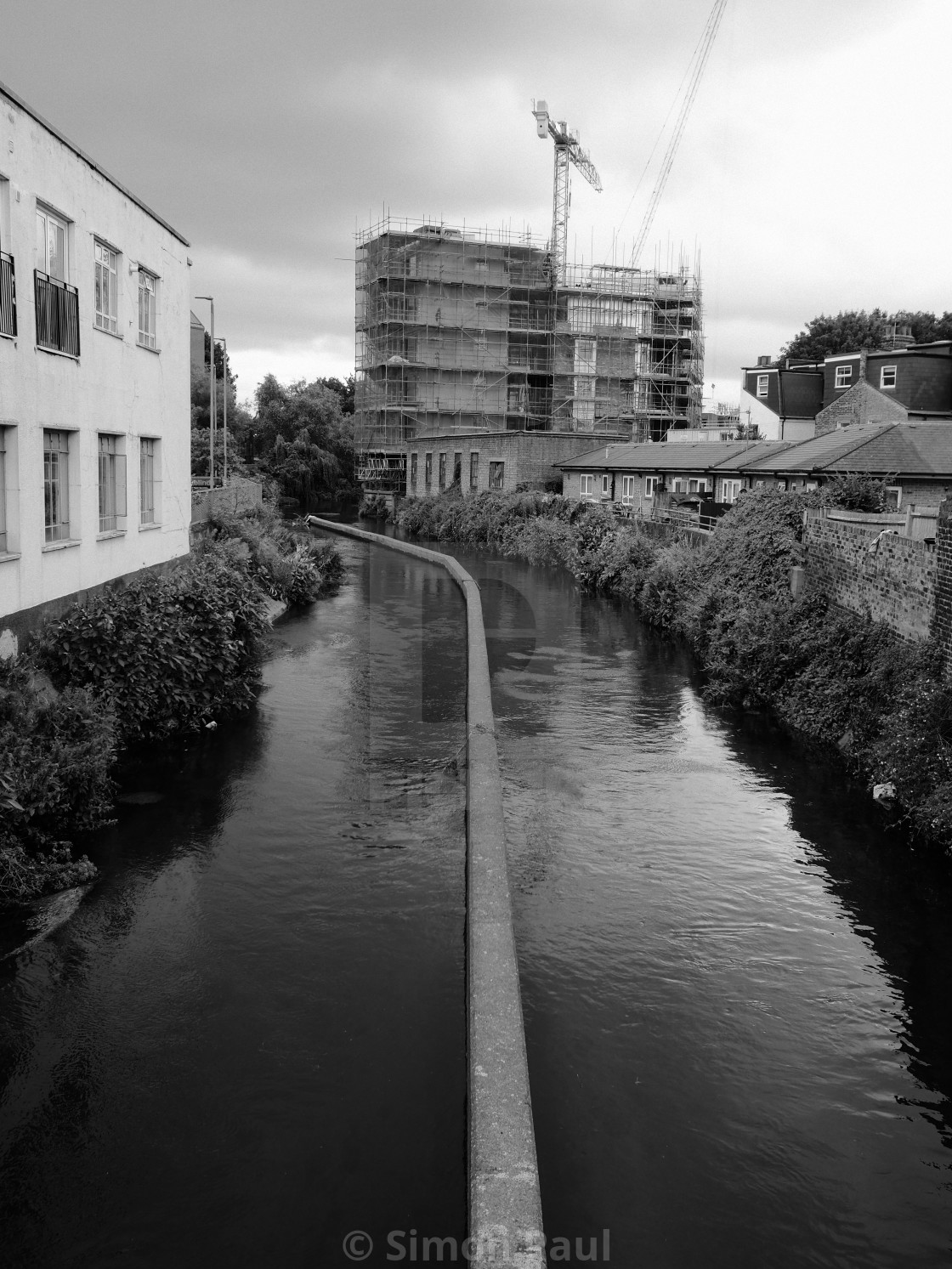 "The River Wandle" stock image