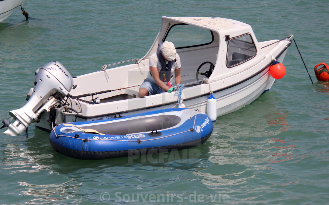 "Getting ready for a trip" stock image