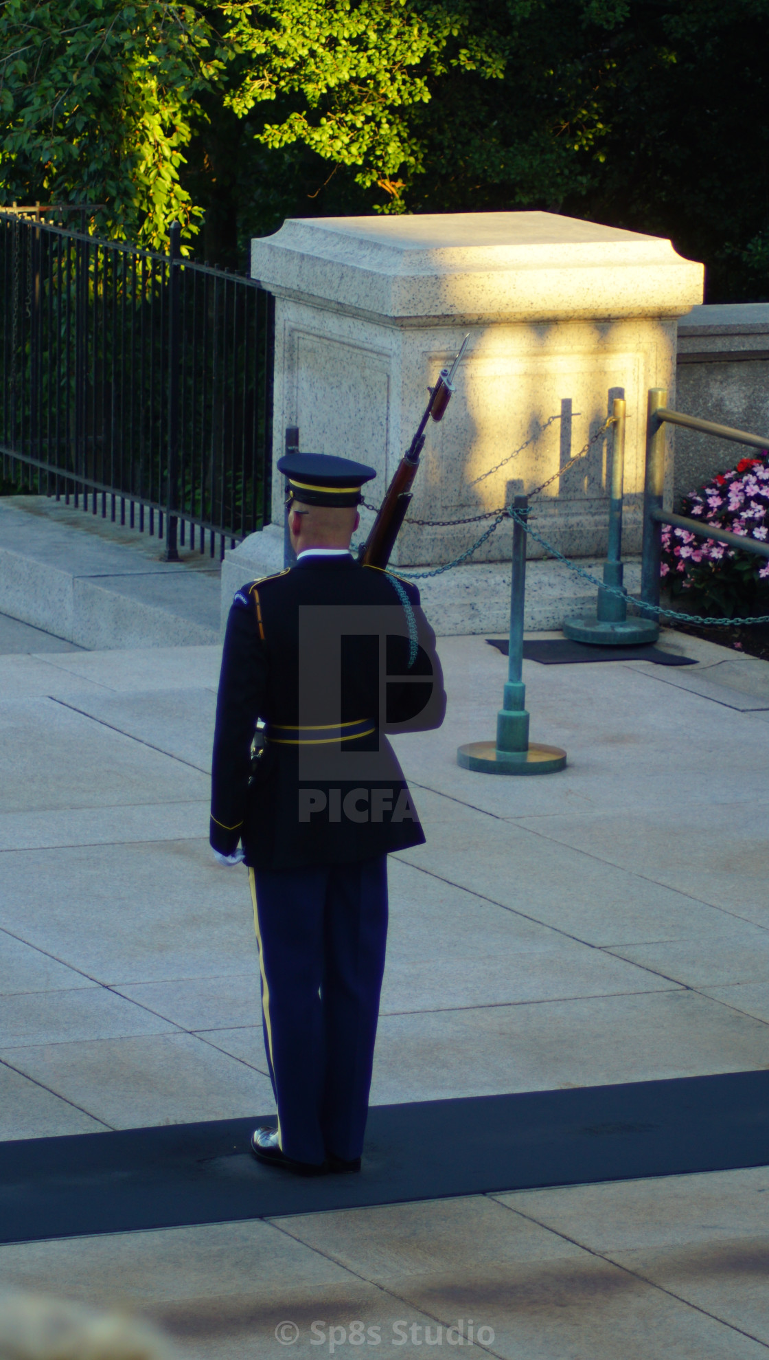 "The Tomb of the Unknown Soldier" stock image