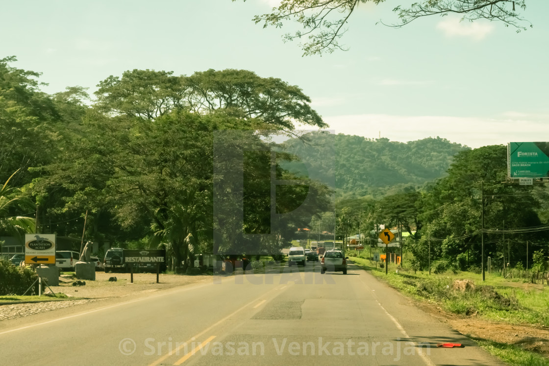 "Rural Area in Costa Rica" stock image