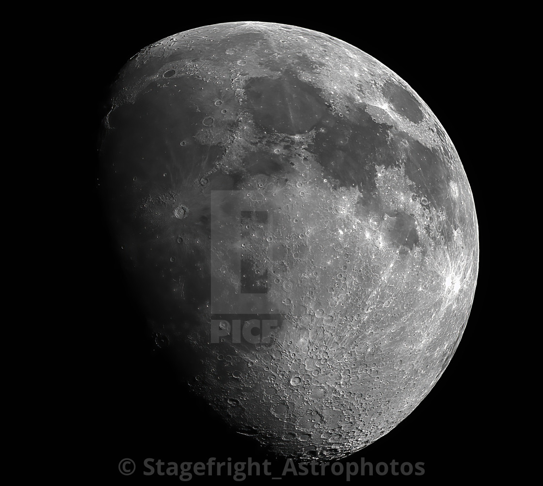 "The Moon" stock image