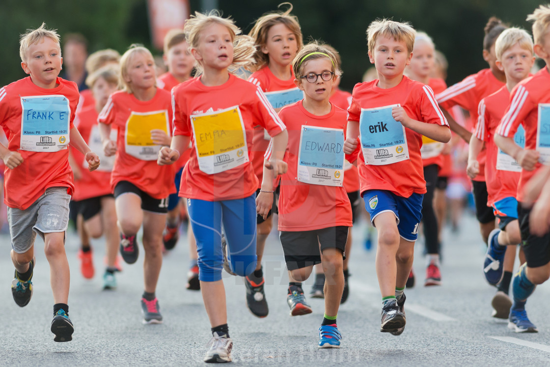 "Midnight run or Midnattsloppet for kids at the streets of Stockh" by Stefan Holm - $6.31 "Midnight run or Midnattsloppet for kids at the streets of Stockh" stock image