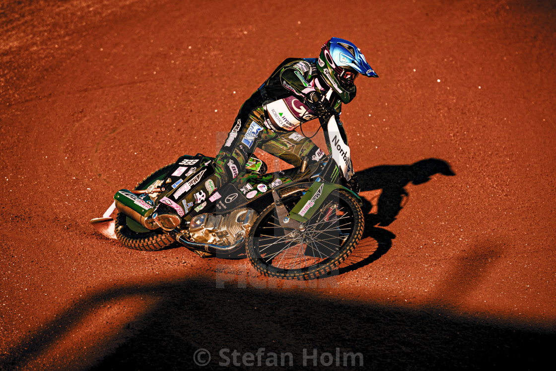 "Janusz Kolodziej (POL) at the Speedway GP in Hallstavik" by Stefan Holm - $6.30 "Janusz Kolodziej (POL) at the Speedway GP in Hallstavik" stock image