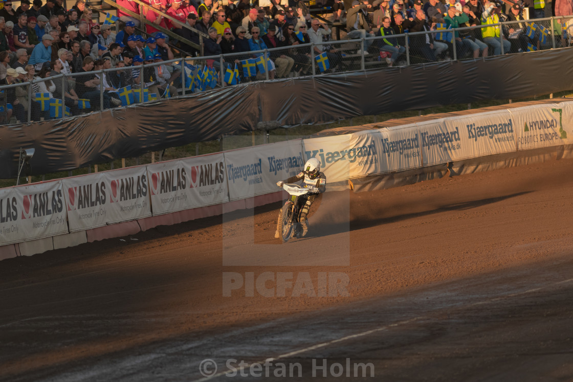 "FIM Speedway Grand Prix at HZ Bygg Arena in Hallstavik" by Stefan Holm - $6.29 "FIM Speedway Grand Prix at HZ Bygg Arena in Hallstavik" stock image