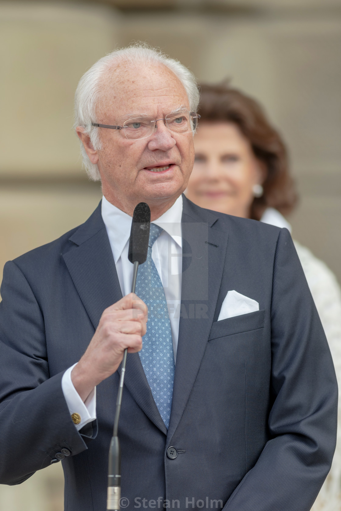 "Swedish national day with King Carl XVI and Queen Silvia at the" by Stefan Holm - $6.29 "Swedish national day with King Carl XVI and Queen Silvia at the" stock image