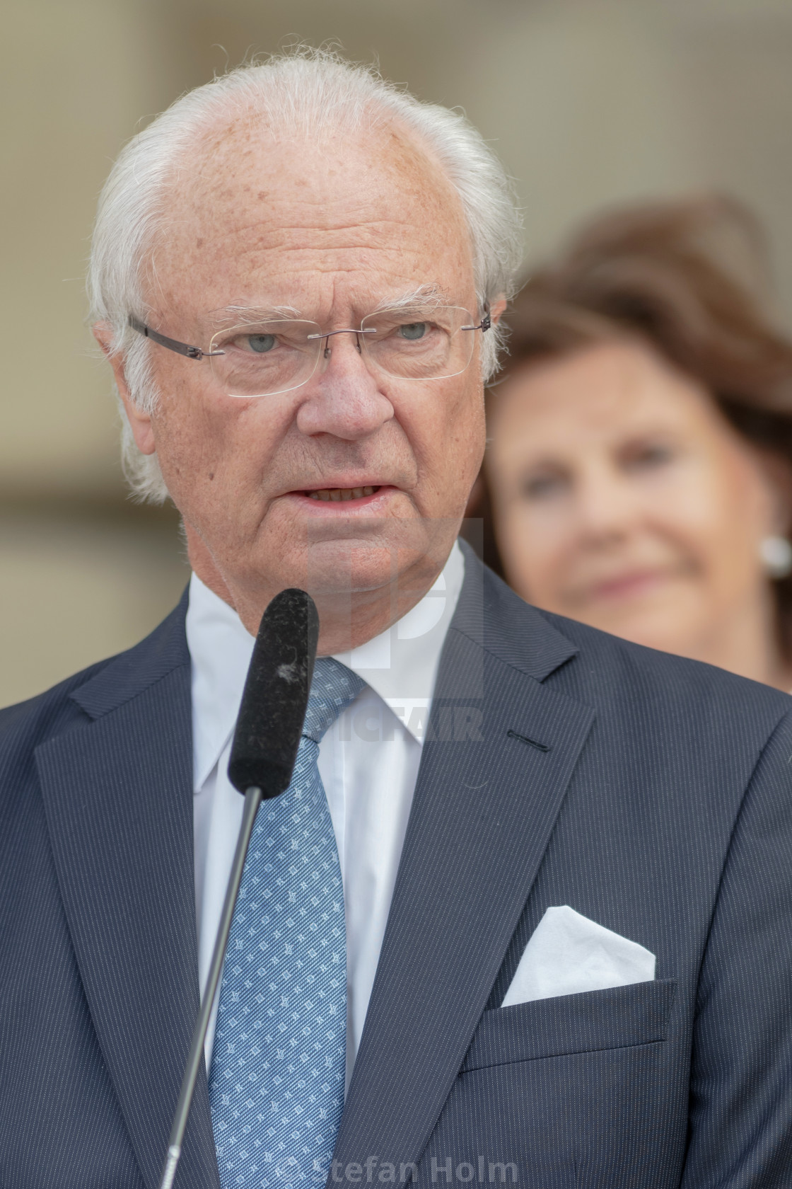 "Swedish national day with King Carl XVI and Queen Silvia at the" by Stefan Holm - $6.34 "Swedish national day with King Carl XVI and Queen Silvia at the" stock image