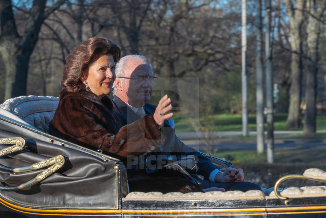 "Celebration of Carl XVI Gustaf of Sweden on his 70ths birthday" by Stefan Holm - $6.35 "Celebration of Carl XVI Gustaf of Sweden on his 70ths birthday" stock image