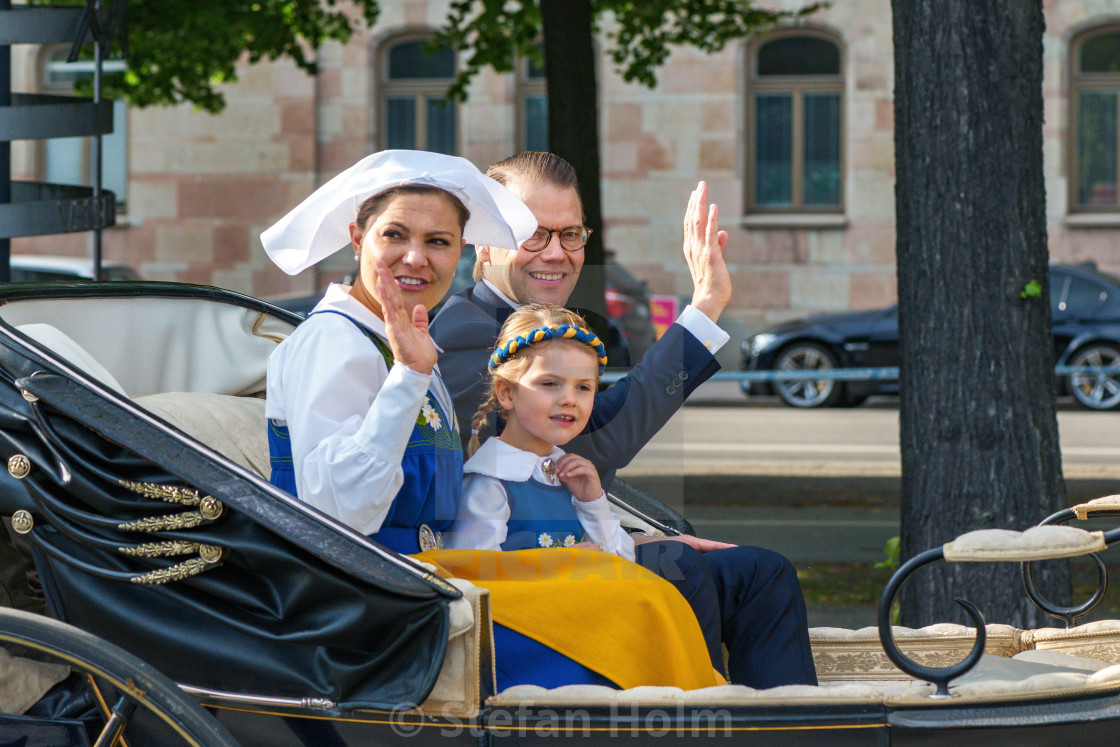 "Royal cortege with Crown Princess Victoria and Prince Daniel wit" by Stefan Holm - $6.32 "Royal cortege with Crown Princess Victoria and Prince Daniel wit" stock image